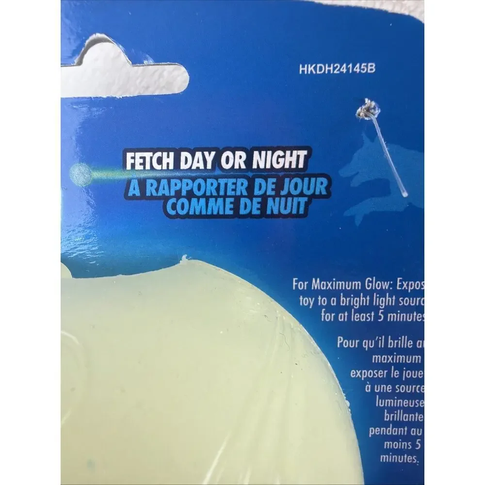 Chuckit Max Glow Ball Glows in the Dark X-Large Dog Toy 3.5 - inch